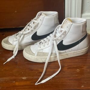 High top nike blazers